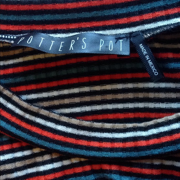 Body con midi stripe dress - Picture 3 of 4